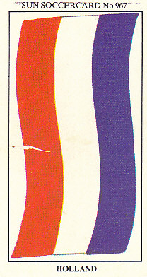 Holland 1978/79 the SUN Soccercards #967